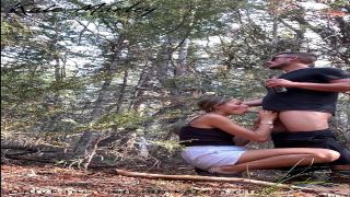 I can&#39;t wait to get back home and tell my wife all about our quickie in the woods while camping