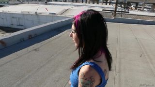 Joanna Angel needs a minute to relax and cum