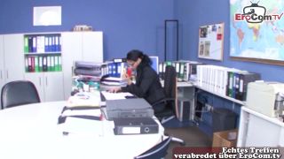 German Secretary Milf Gets Fucked In Office