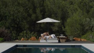 Feeling adventurous, the couple decided to take their love for each other to new heights by having a poolside romp