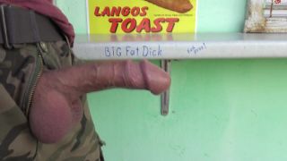 BlackSophie&#39;s big fat dick is hard and ready to fill her up for free!