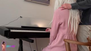 EmmaMay&#39;s piano lesson ended with her getting fucked by her teacher