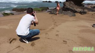 SexyDea is getting fucked hard on the sand of Fuerteventura Beach