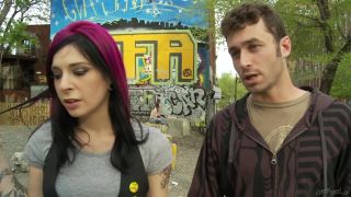 Joanna Angel and James Deen were feeding each other's cocks