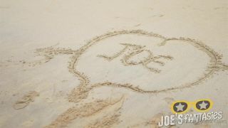 Joe's fantasies come to life as he fucks the gorgeous beach baddie from Africa, with her dark skin and