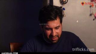 Watch as Dhanda takes control of the scene and makes his partner cum with just a few strokes