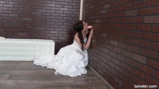 Slimewave Tereza Bizarre the Wedding Cum Slut fucked me on my wedding day while I was wearing a white dress