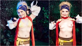 Dresden's Final Fantasy X: Rikku is a beautiful and busty sorceress who loves to show off her magic skills