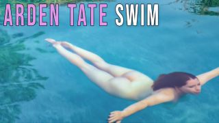 Arden Tate was feeling horny as he watched his swim teammates compete in the pool