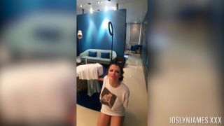 Joslyn James seduces you with her sexy lingerie and then fucks your cock hard until you cum!